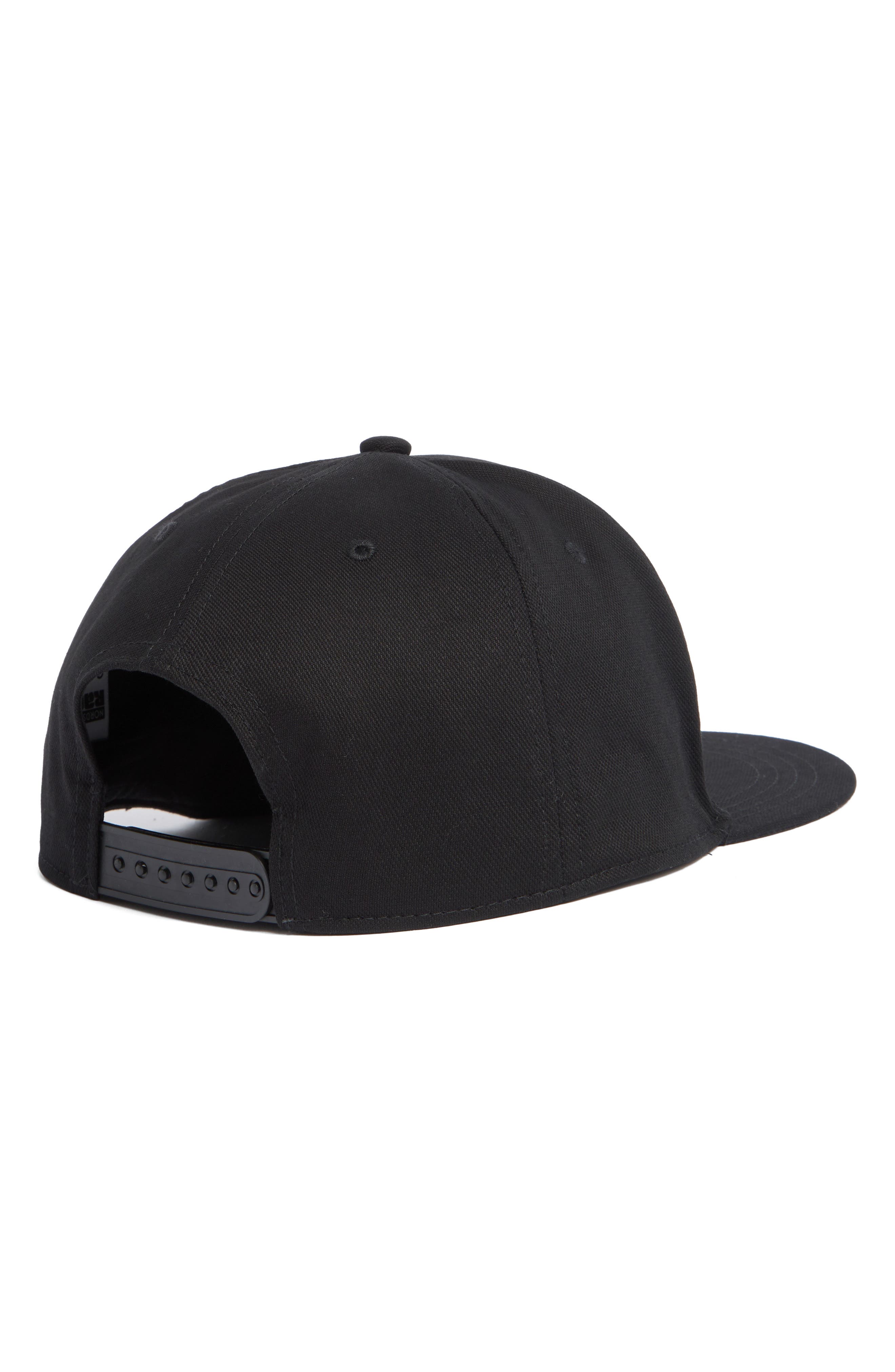 NORDSTROM RACK Laminated Flat Bill Baseball Cap