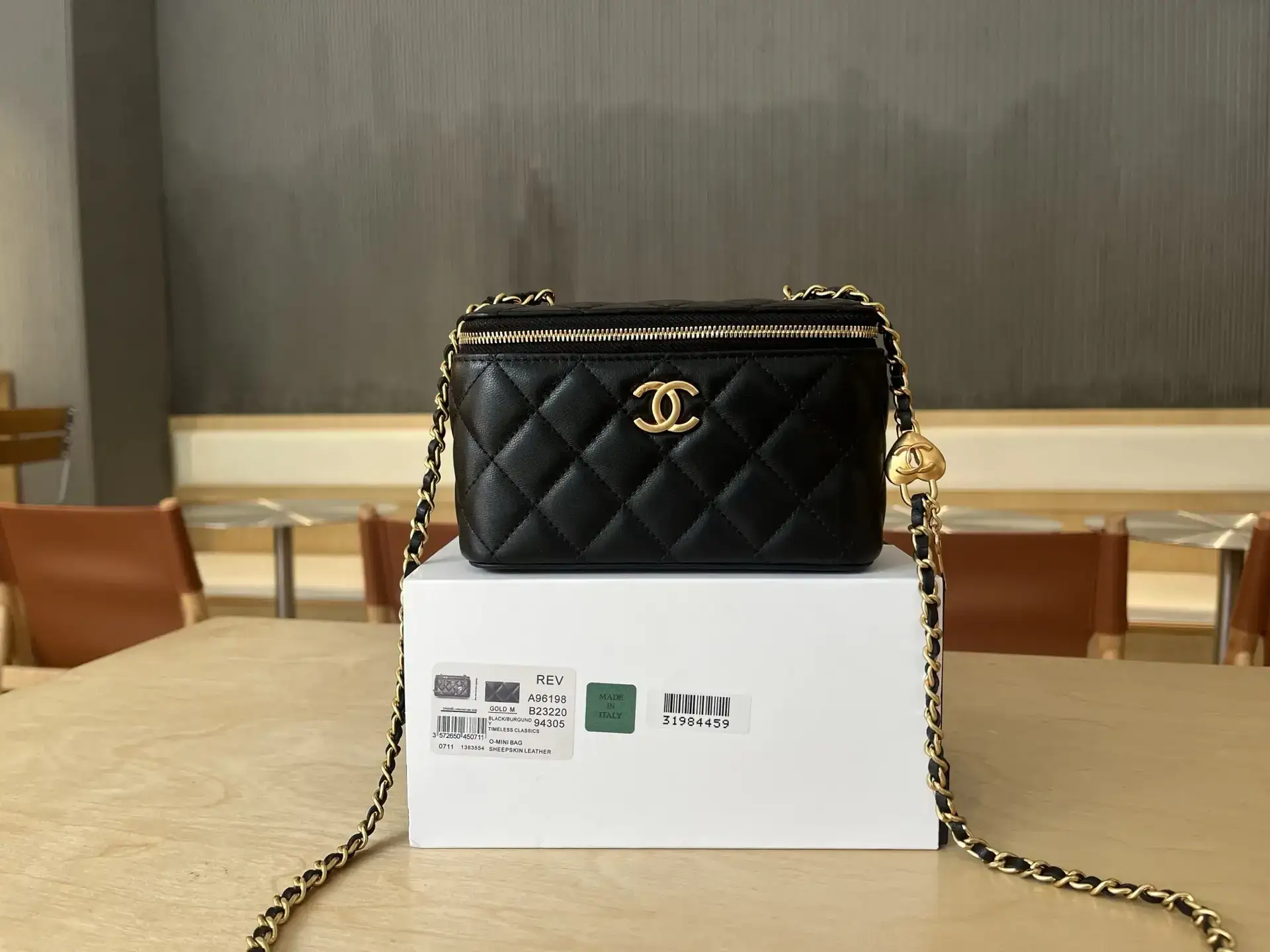 Chanel Lambskin Top Handle Bag product photo from LabelPicks