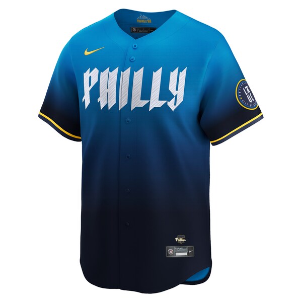 J.T. Realmuto Philadelphia Phillies Nike 2024 City Connect Limited Player Jersey - Blue