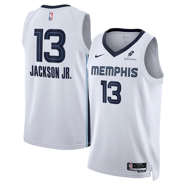 Jaren Jackson Jr. Memphis Grizzlies Nike Unisex Swingman Badge Player Jersey - Association Edition - White