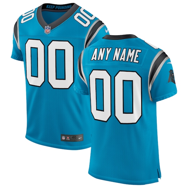 Carolina Panthers Nike Classic Elite Custom Jersey - Blue