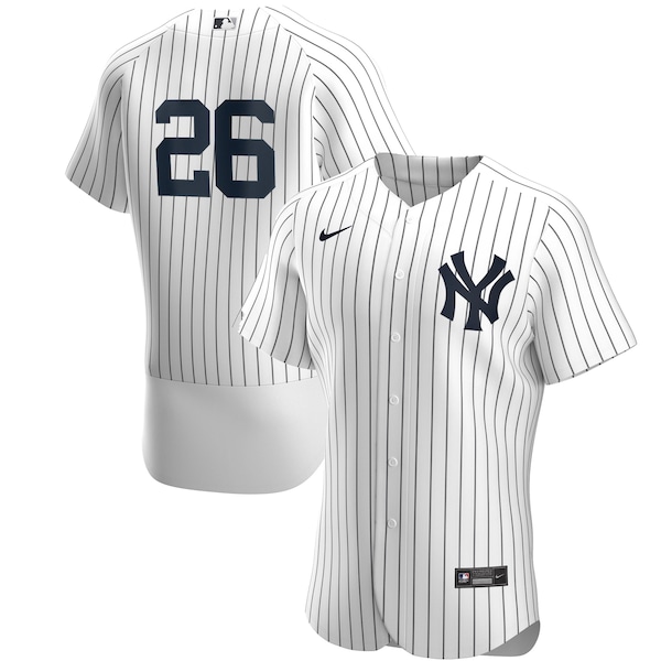 DJ LeMahieu New York Yankees Nike Home Authentic Player Jersey - White/Navy