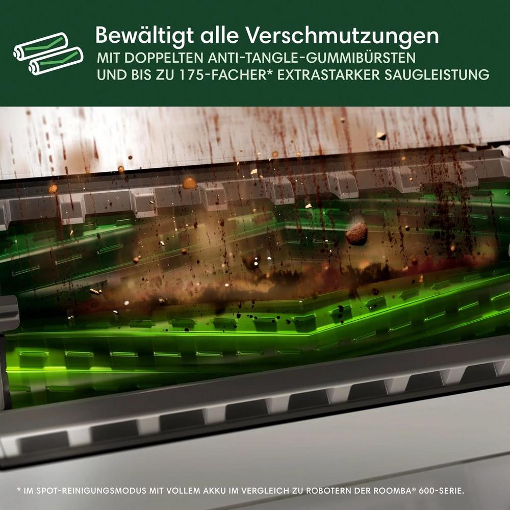 Roomba® Max 705 Combo-Roboter + AutoWash™ Dock – Weiß