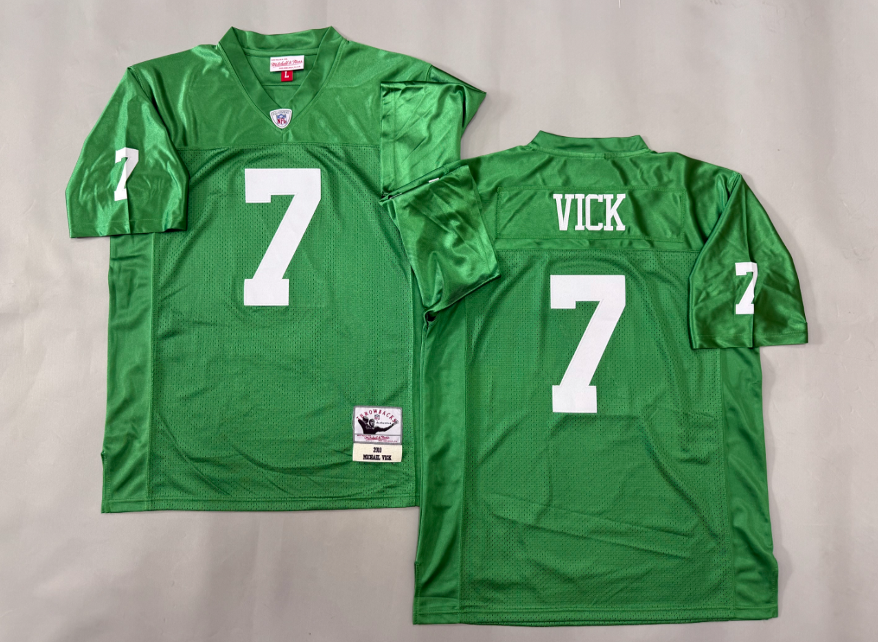 Michael Vick Philadelphia Eagles Authentic Throwback Retired Player Jersey