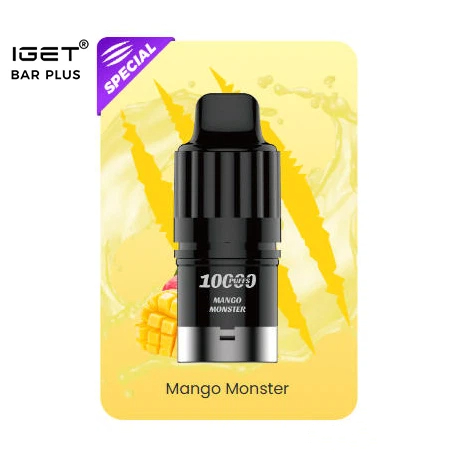 IGET BAR PLUS S3 POD 10000 Puffs - Mango Monster