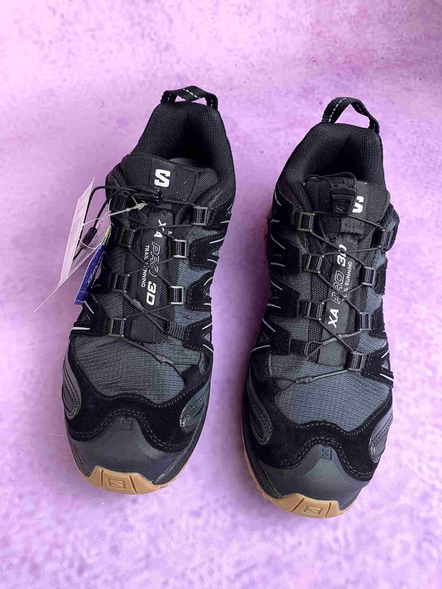Salomon XA PRO 3D SUEDE “Black Ebony” Shoes