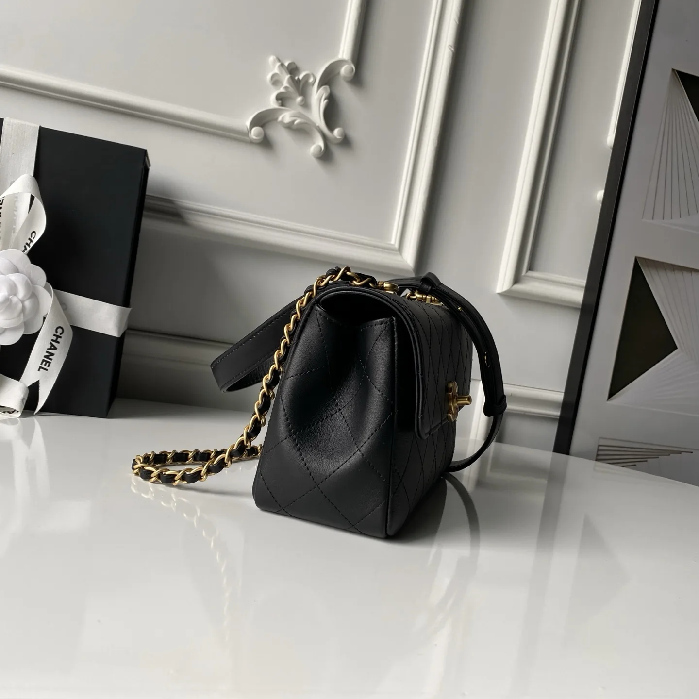 Chanel Quilted Leather Classic Flap Crossbody Bag product photo from LabelPicks