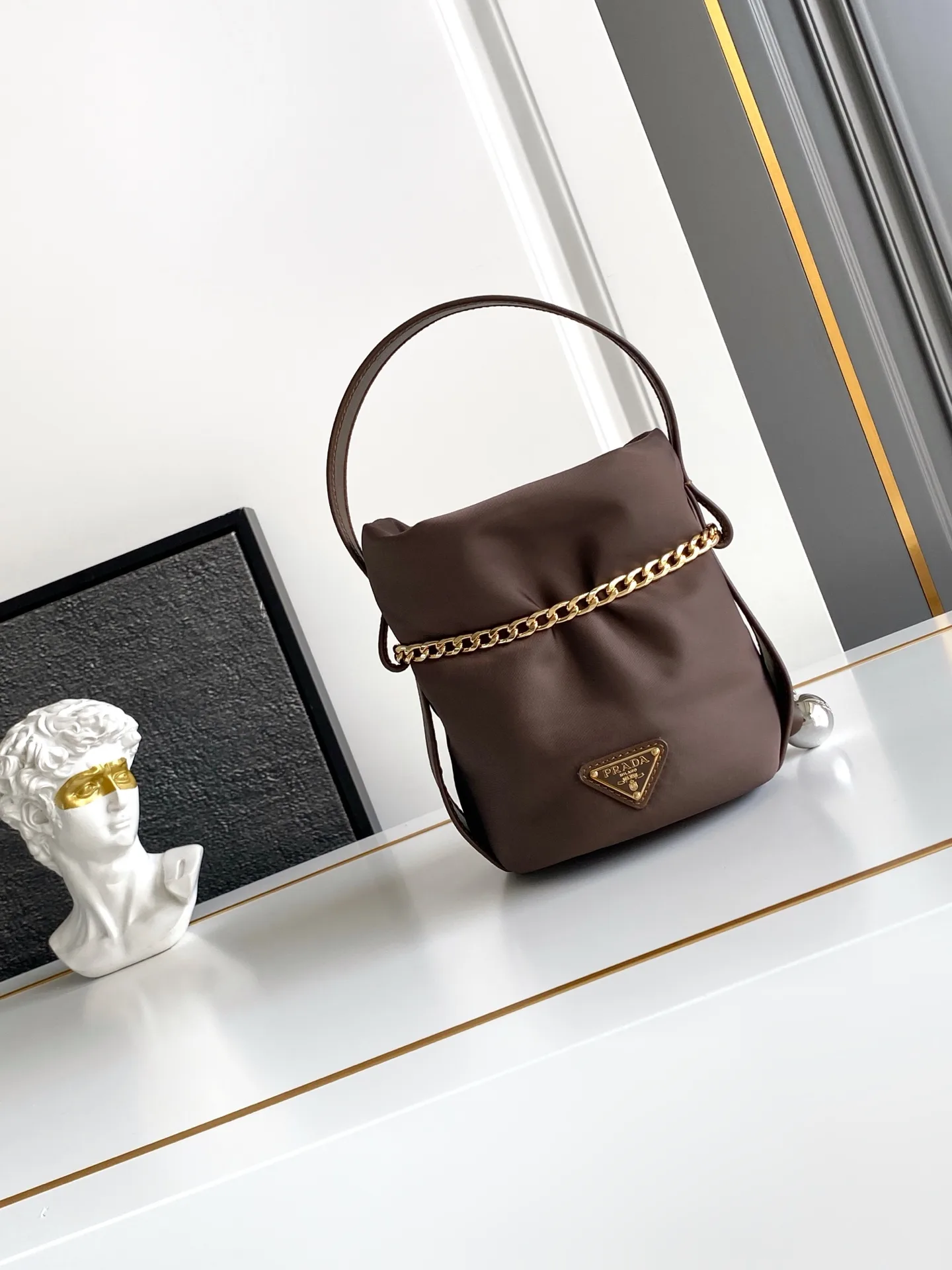 Prada Calfskin Bucket Bag product photo from LabelPicks