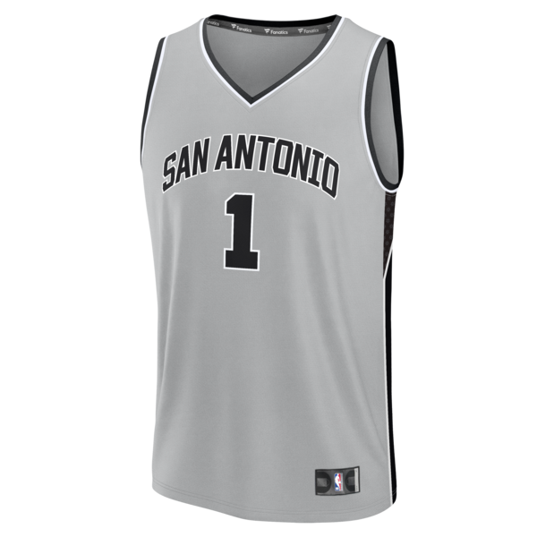 Victor Wembanyama San Antonio Spurs  Fast Break Jersey - Statement Edition - Silver