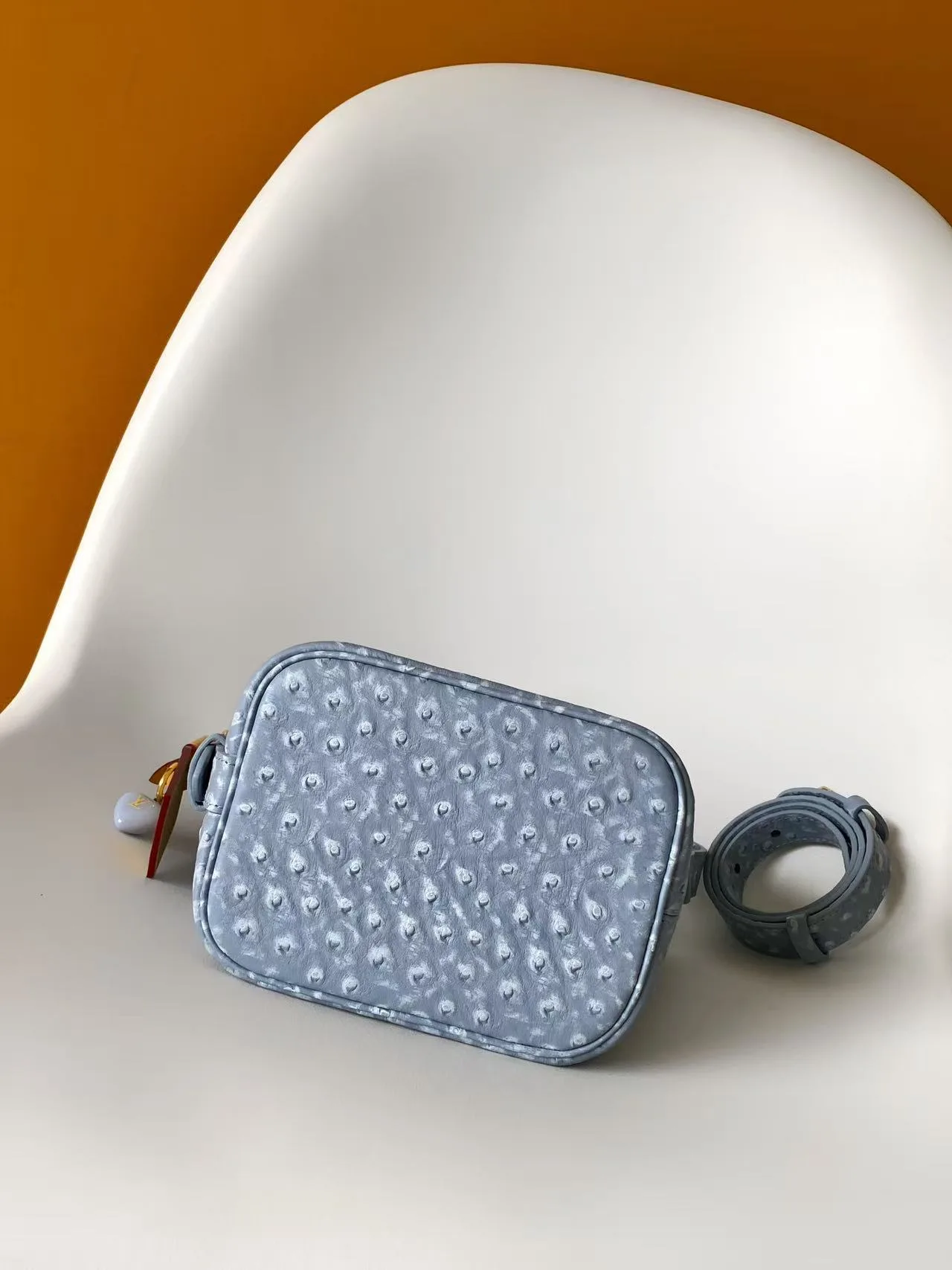 Louis Vuitton Black Grained Leather Bucket Bag product photo from LabelPicks