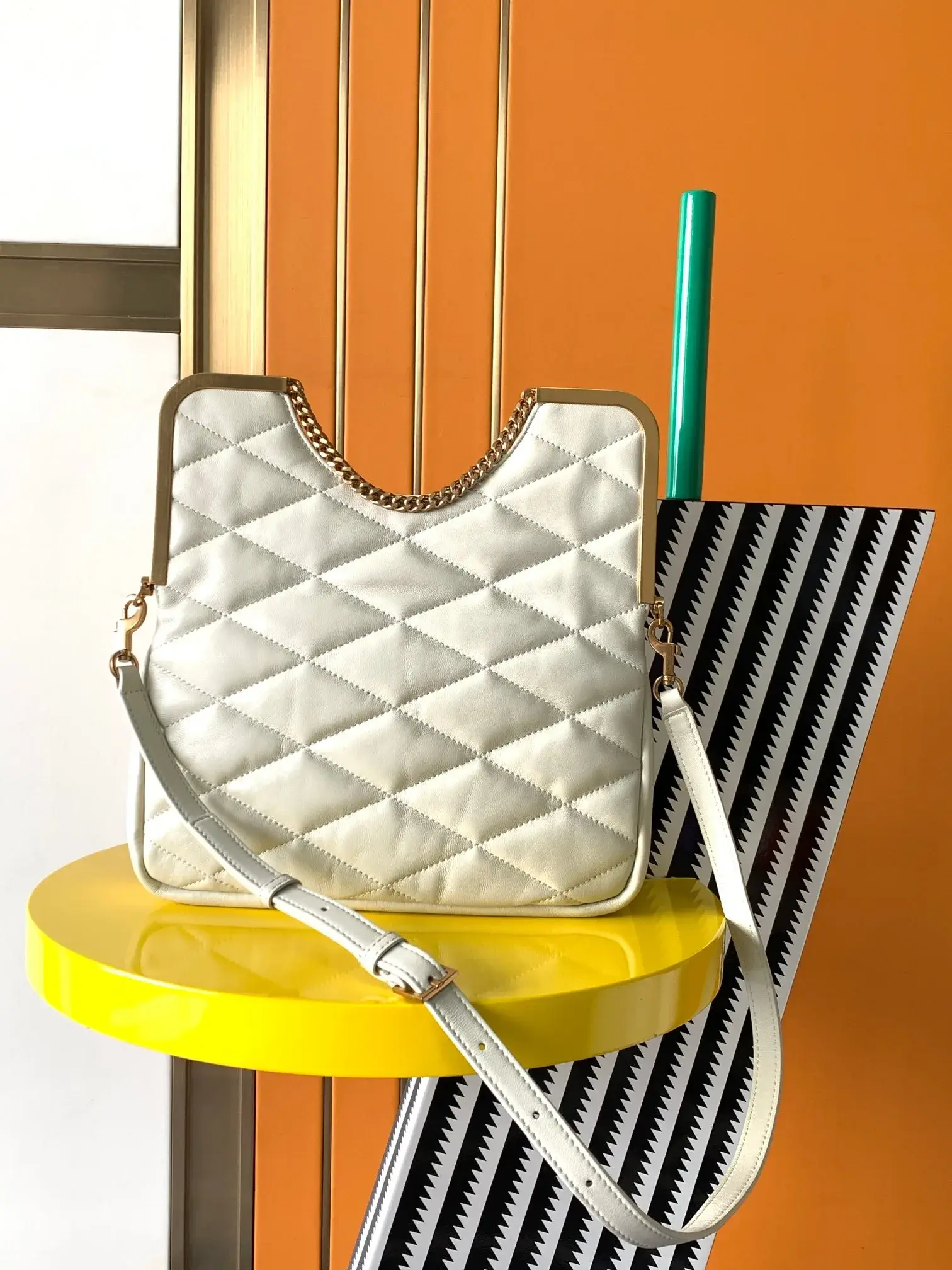 Saint Laurent Quilted Leather Shoulder Bag product photo from LabelPicks