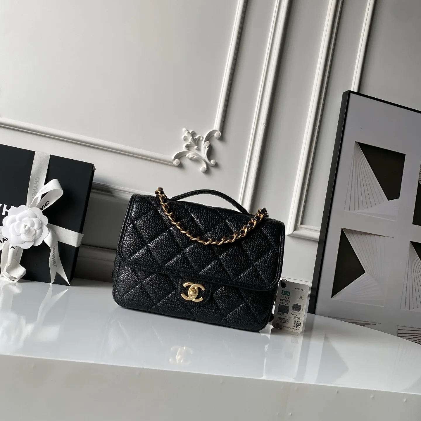 Chanel Grained Leather Crossbody Bag product photo from LabelPicks