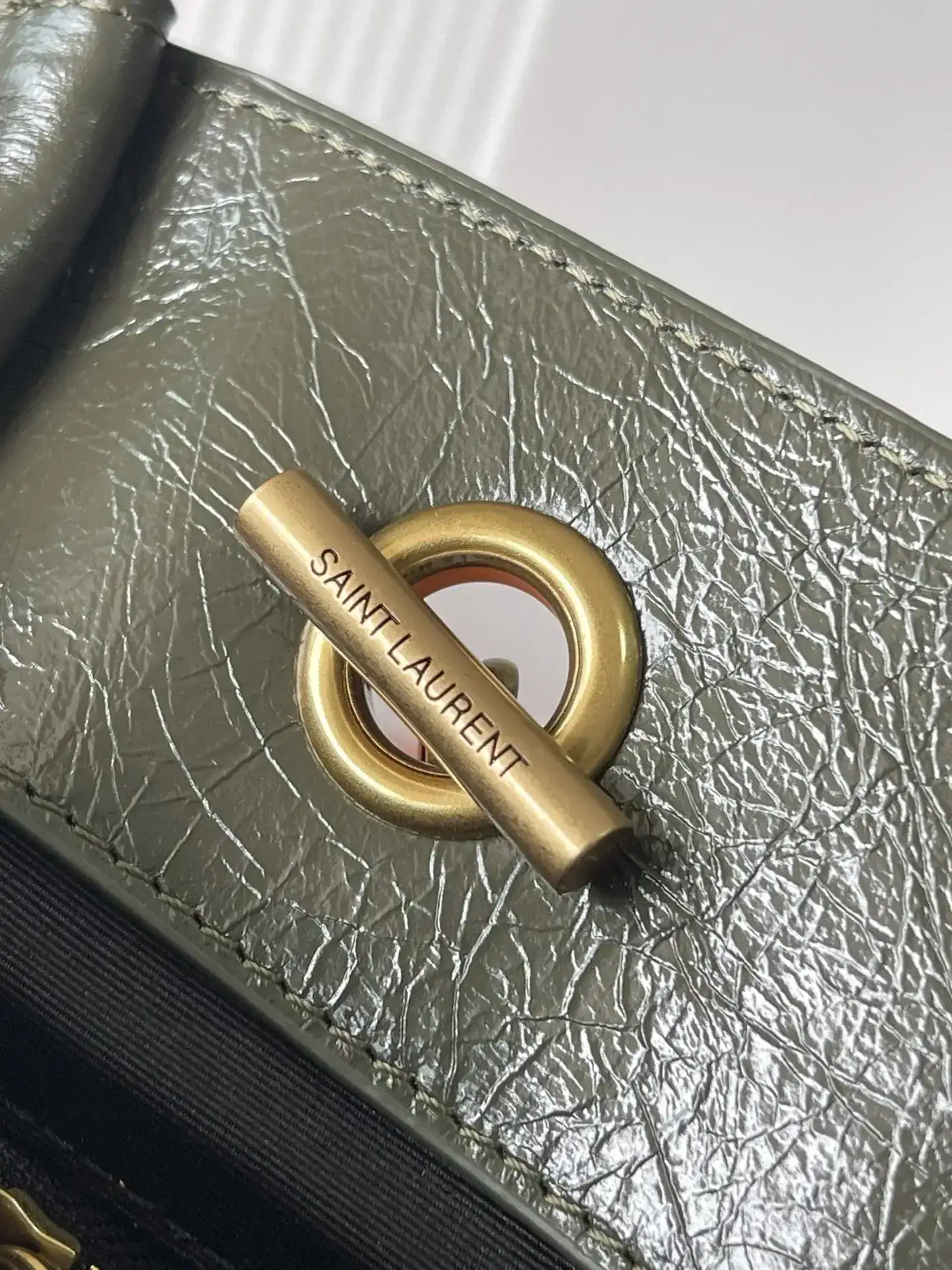 Saint Laurent Niki Green Calfskin Tote Bag product photo from LabelPicks