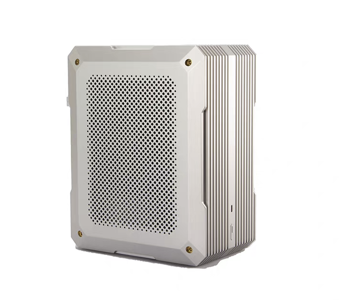 A4 Mini iTX Case Brand New 1U PSU up to RTX 4050 / 3060 GPU Brand New - GreshamTech