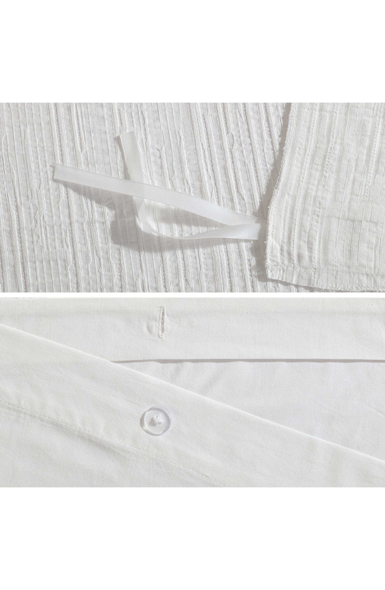 Vera Wang Bark Textured Duvet Set