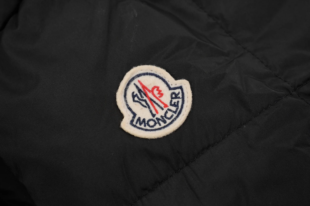 Moncler Black Matte Belted Long Down Coat product photo from LabelPicks