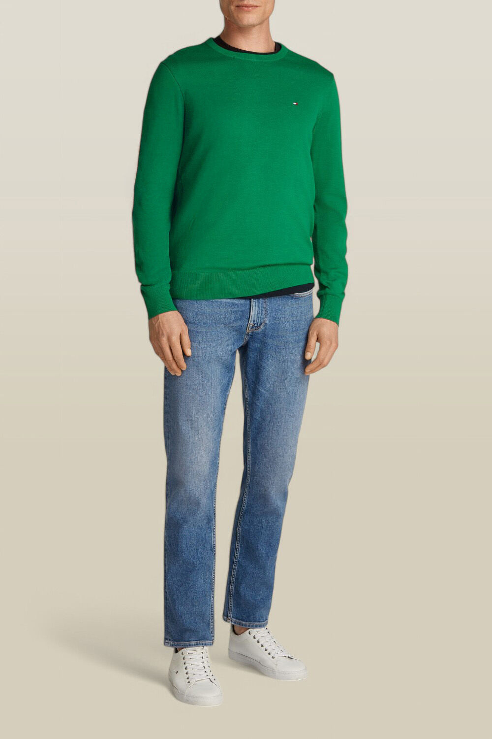 TOMMY HILFIGER מכנסי ג'ינס בגזרה ישרה
