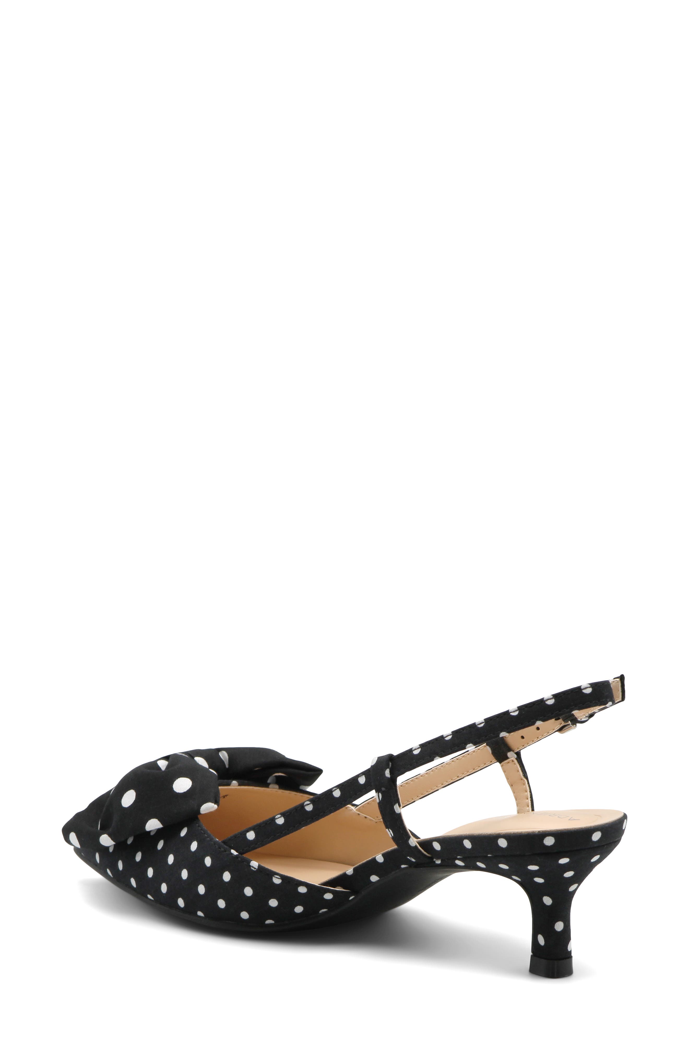 Adrienne Vittadini Sanger Kitten Heel Slingback Pump
