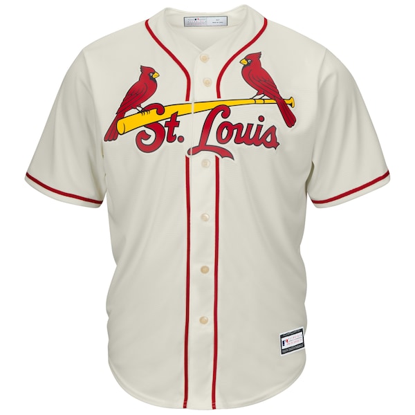 St. Louis Cardinals Big & Tall Replica Team Jersey - Cream