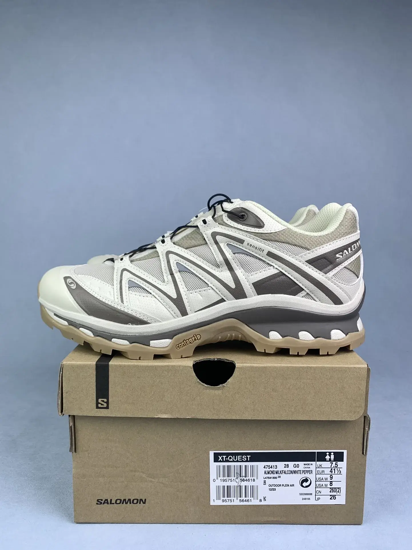 Salomon XT-Quest “Almond Milk Falcon” Shoes product photo from LabelPicks