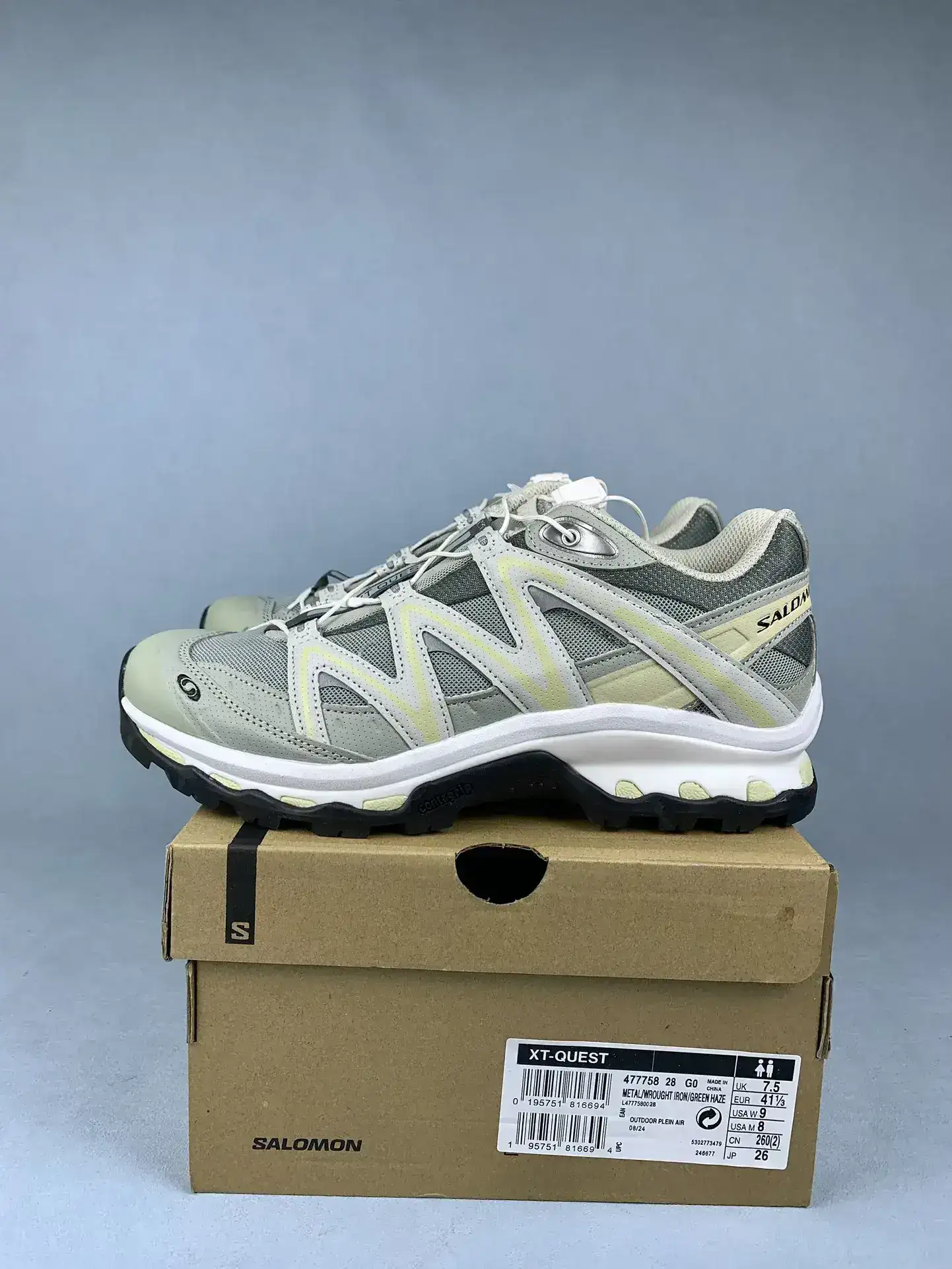 Salomon XT-Quest “Metal Wrought Iron” Shoes product photo from LabelPicks