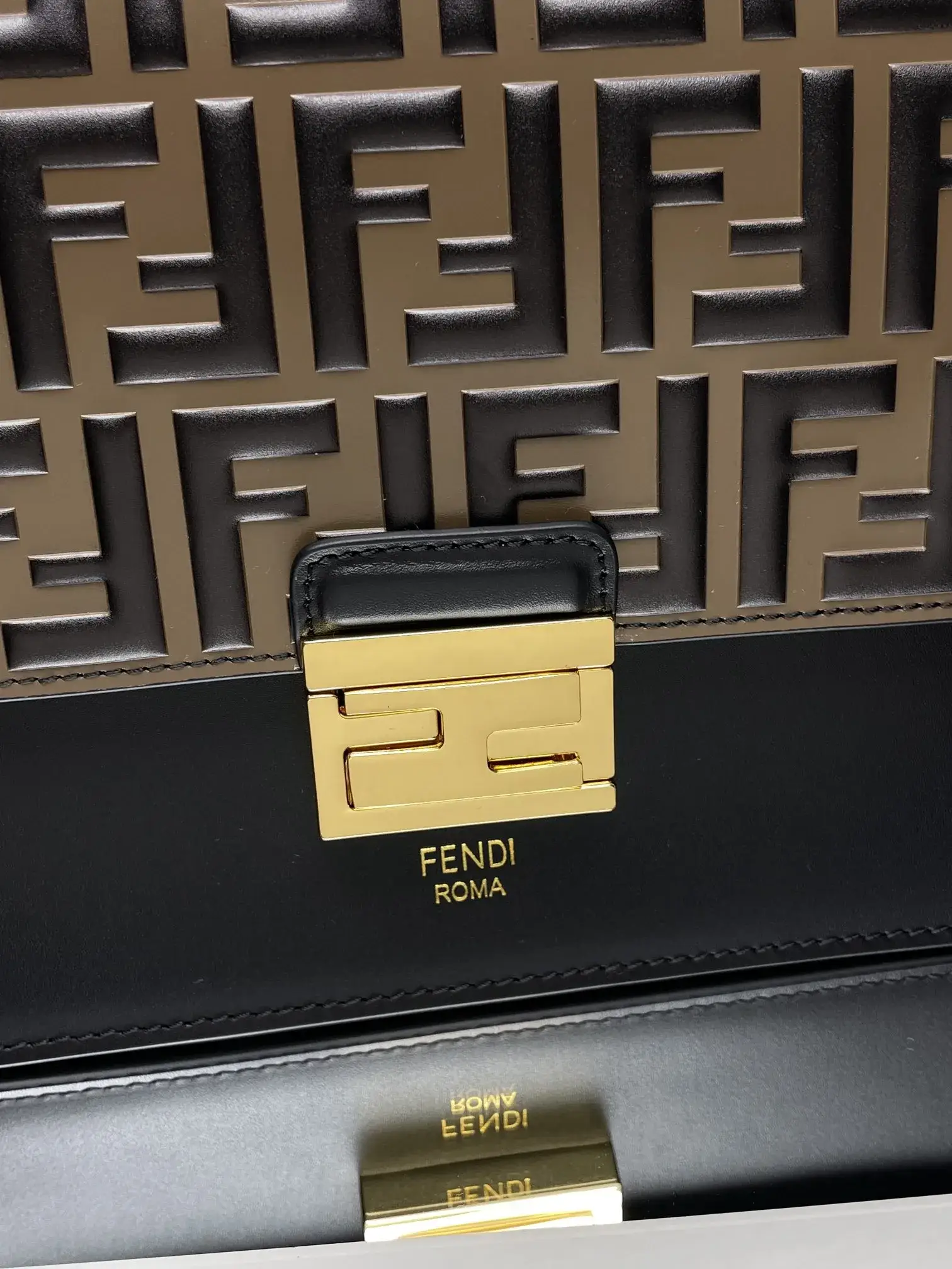Fendi Monogram Canvas Shoulder Bag product photo from LabelPicks
