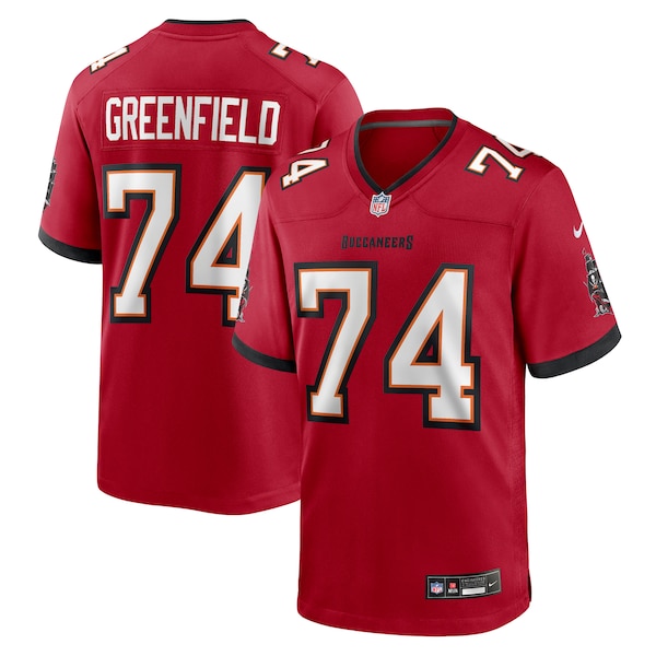 Garret Greenfield Tampa Bay Buccaneers Nike Team Game Jersey -  Red