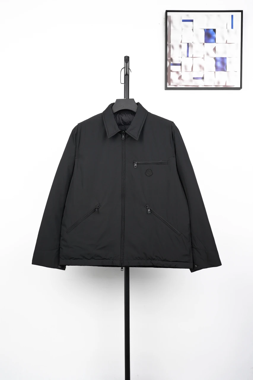 Moncler Black Cidone Reversible Down Jacket product photo from LabelPicks