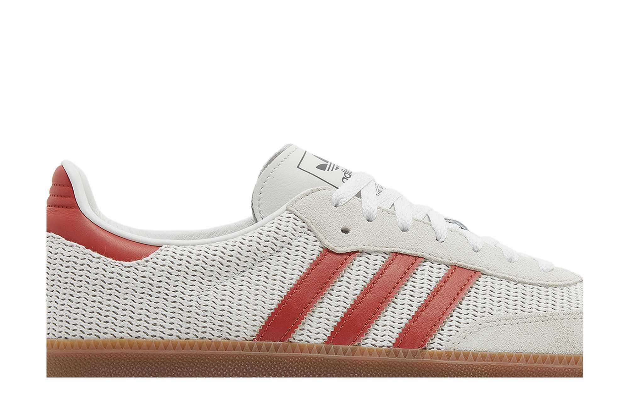 Adidas Samba OG ‘Crystal White Preloved Red’ IG1380