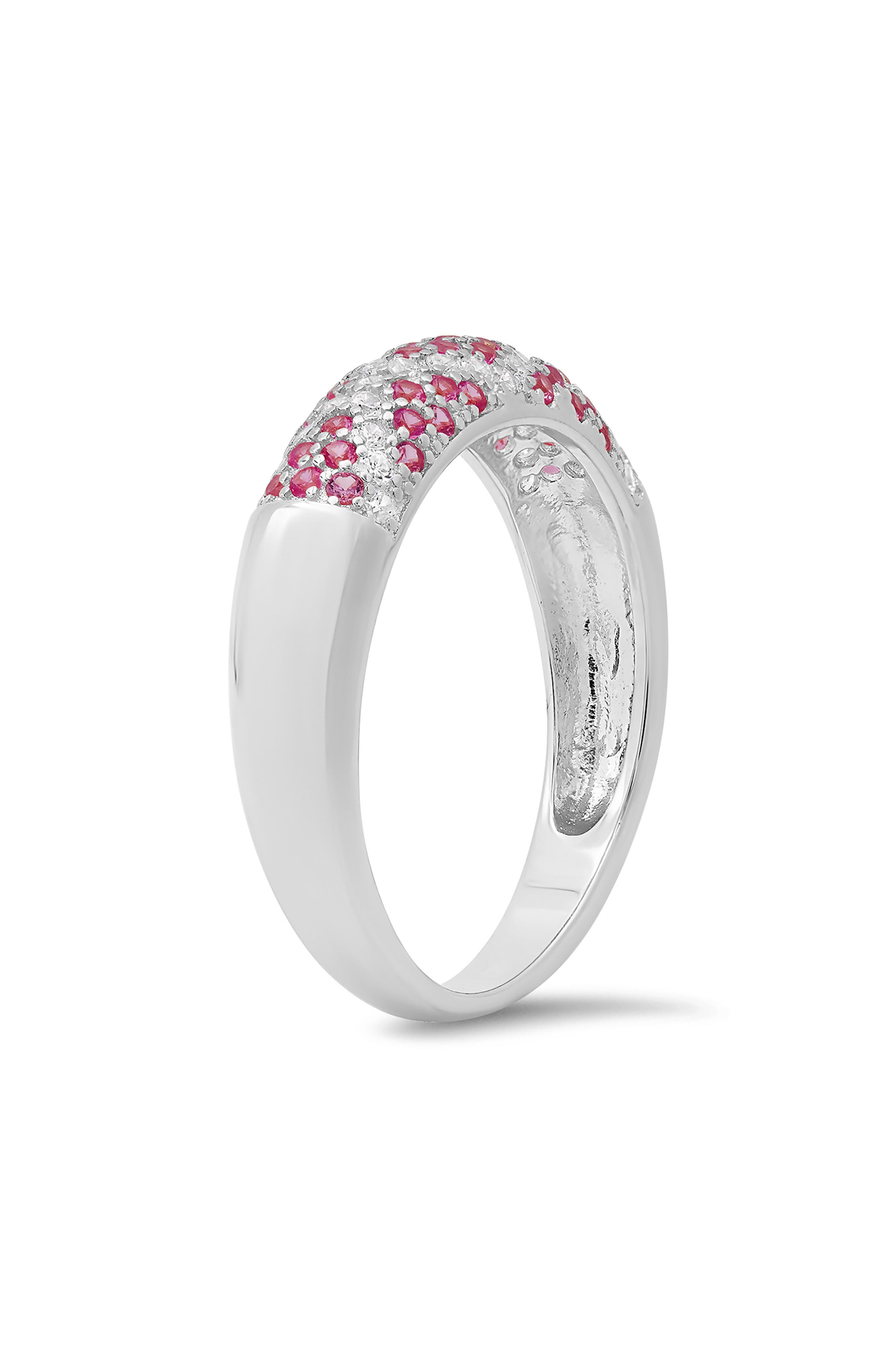 Queen Jewels Cubic Zirconia Pavé Ring