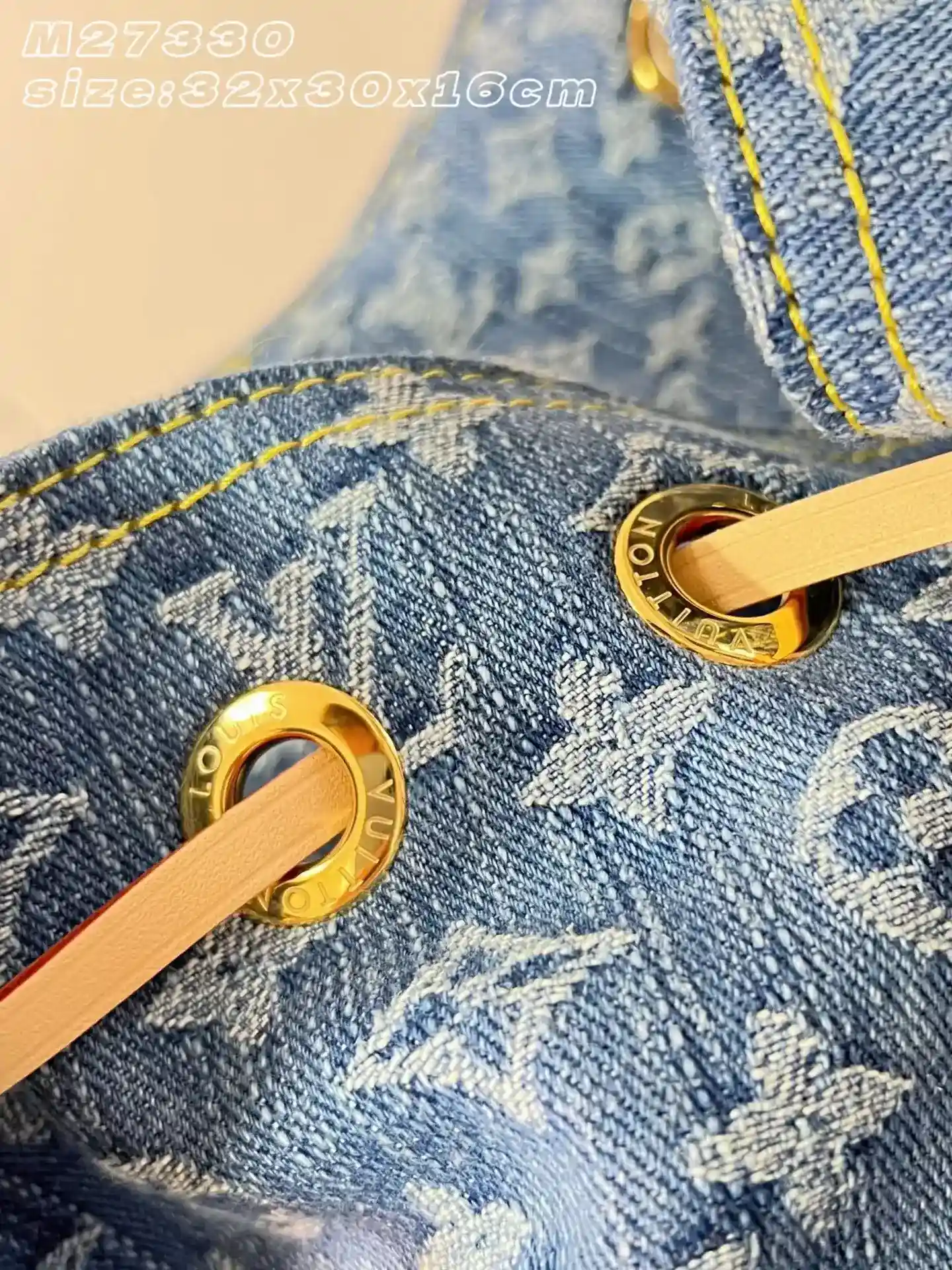 Louis Vuitton Denim Backpack product photo from LabelPicks