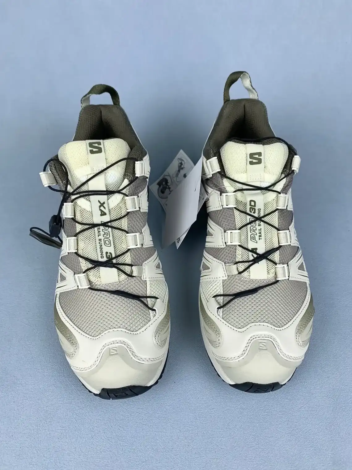 Salomon XA PRO 3D “Stone Gray Almond Milk” Shoes product photo from LabelPicks