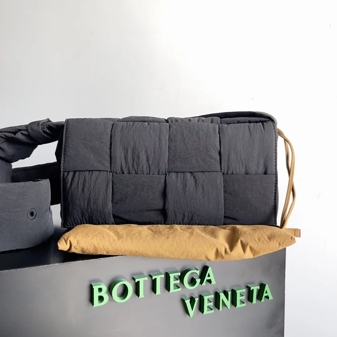 Bottega Veneta Cassette Brown Nylon Belt Bag product photo from LabelPicks