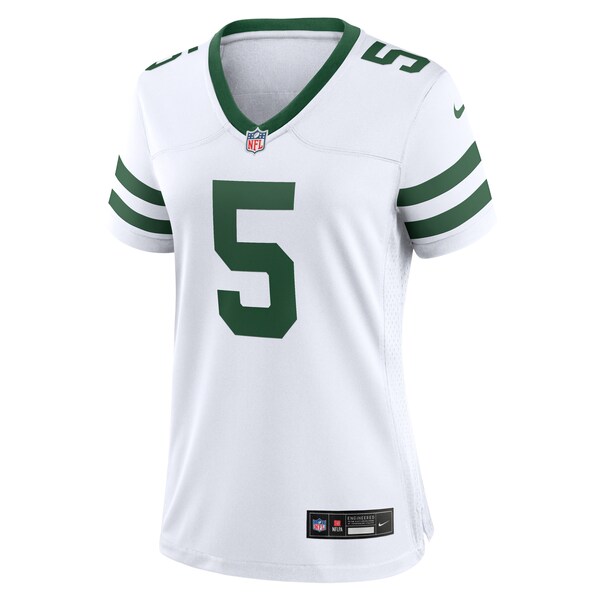 Garrett Wilson New York Jets Nike Women's Alternate Game Jersey -  White