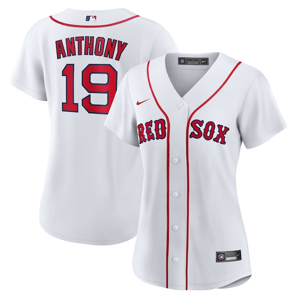 Roman Anthony Boston Red Sox Nike Women's Home Replica Jersey – White