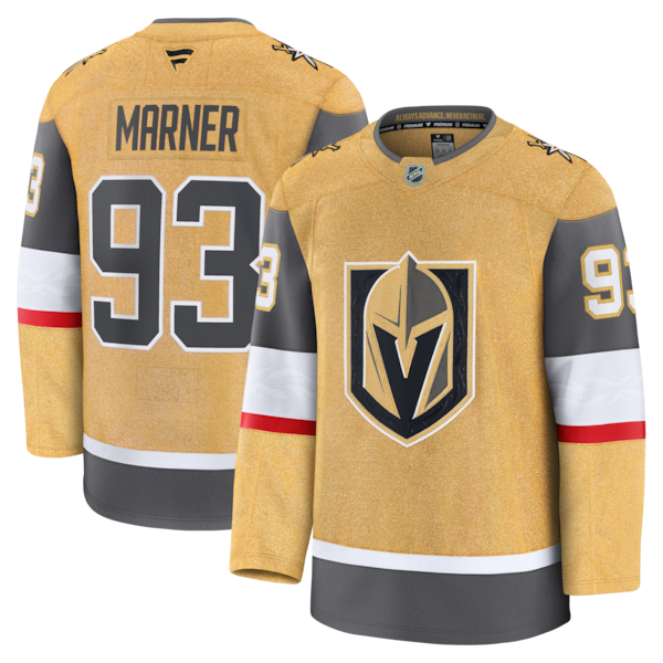Mitch Marner Vegas Golden Knights  Home Premium Jersey - Gold