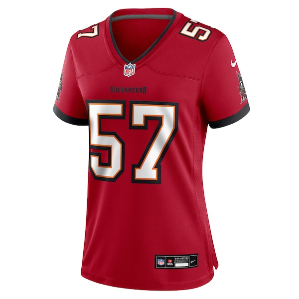John Bullock Tampa Bay Buccaneers Nike Women's Team Game Jersey -  Red