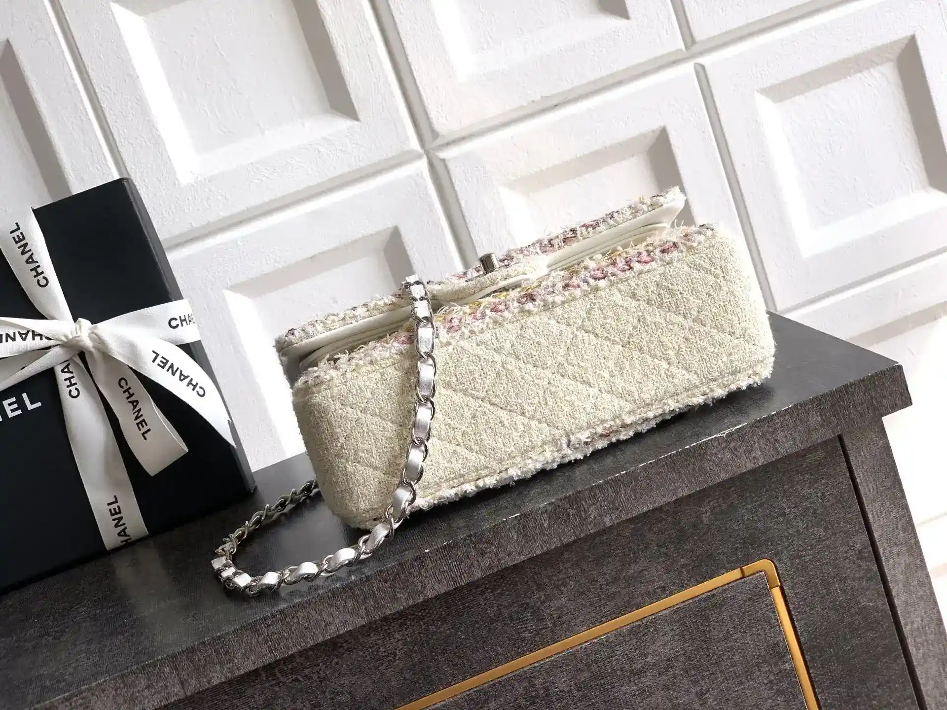 Chanel Woven Leather Crossbody Bag product photo from LabelPicks