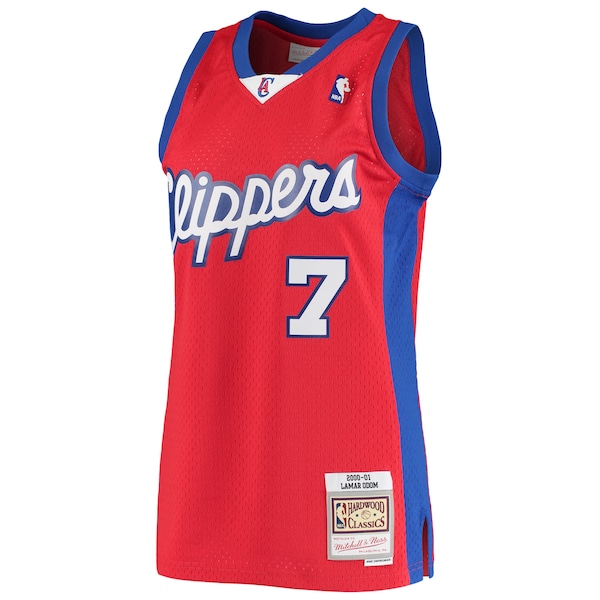 Lamar Odom LA Clippers 2000/01 Hardwood Classics Swingman Jersey - Red