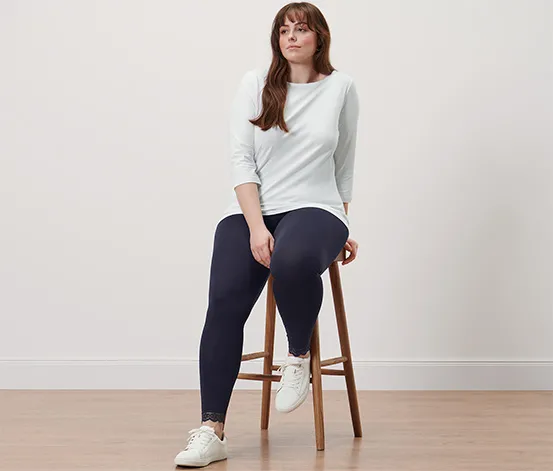 Shirt mit 3/4-Arm
