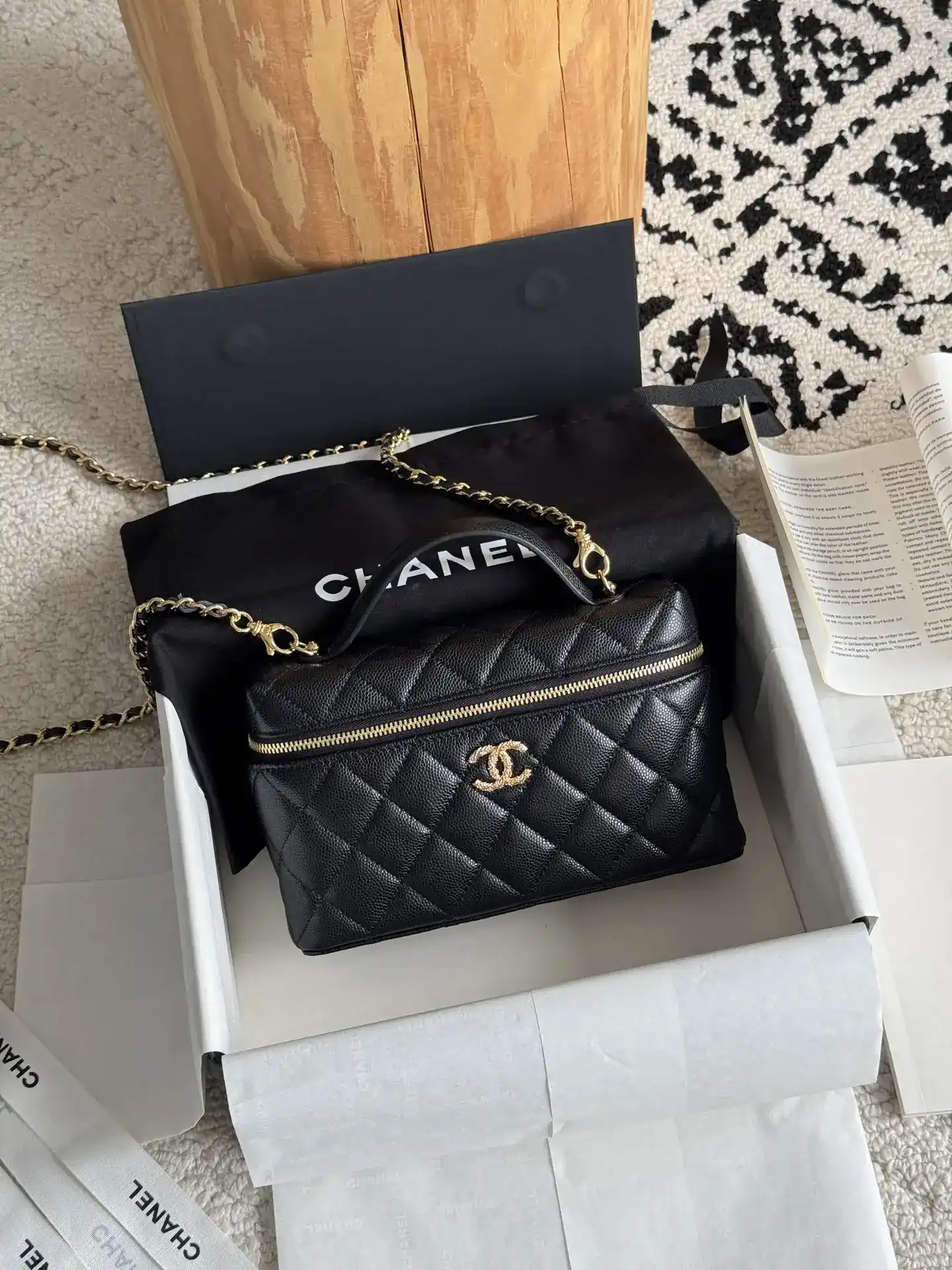 Chanel Calfskin Top Handle Bag product photo from LabelPicks