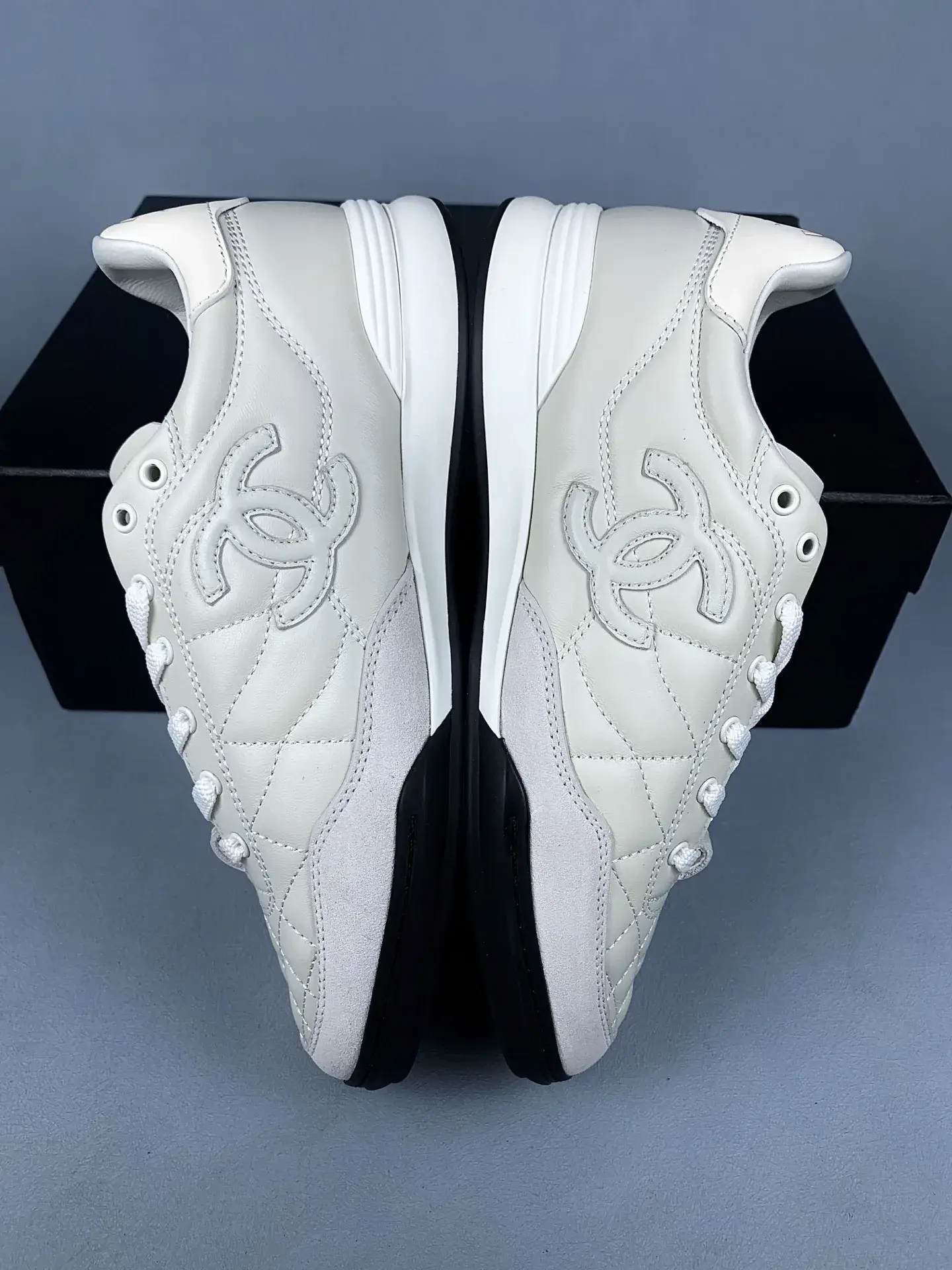 CHANEL Sneakers Calfskin & Suede Calfskin product photo from LabelPicks