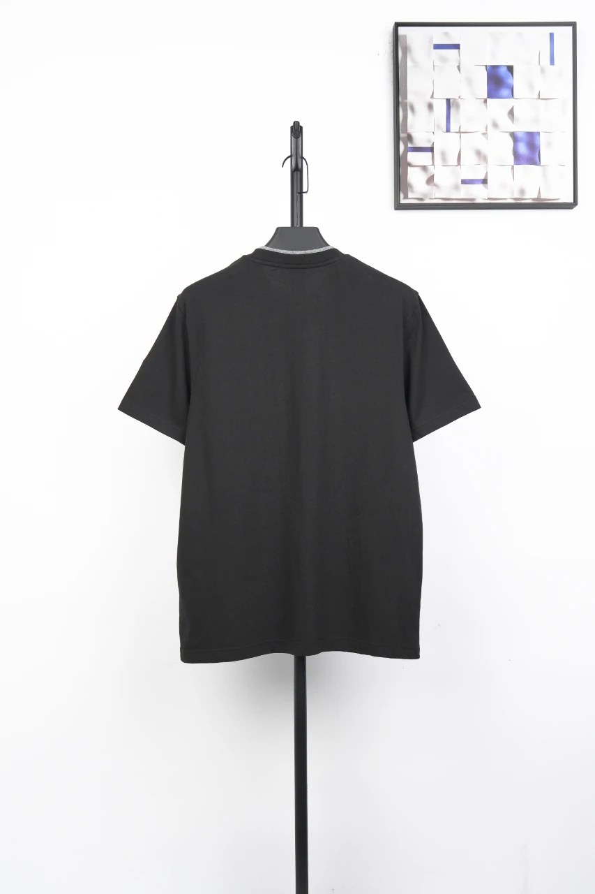 Moncler Black Double-Collar Embroidered T-Shirt product photo from LabelPicks
