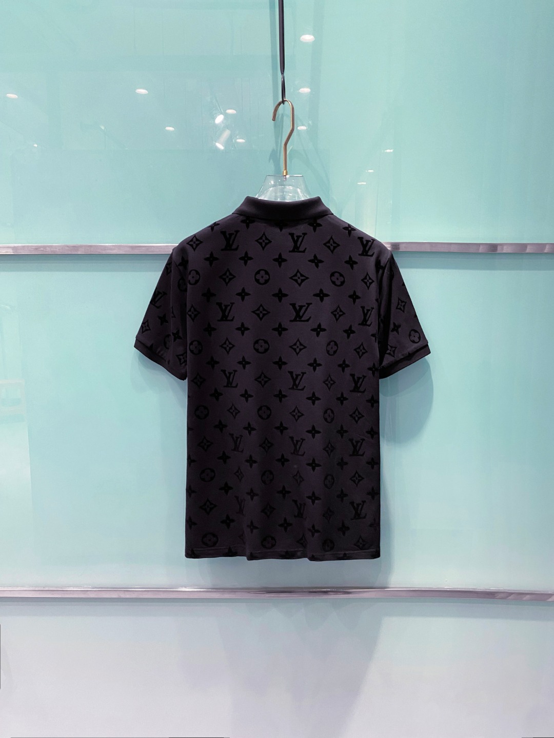 0809 New denim short-sleeved shirt