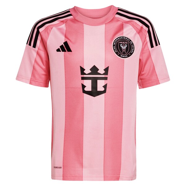 Luis Suárez Inter Miami CF adidas Youth 2025 Euforia Replica Player Jersey - Light Pink