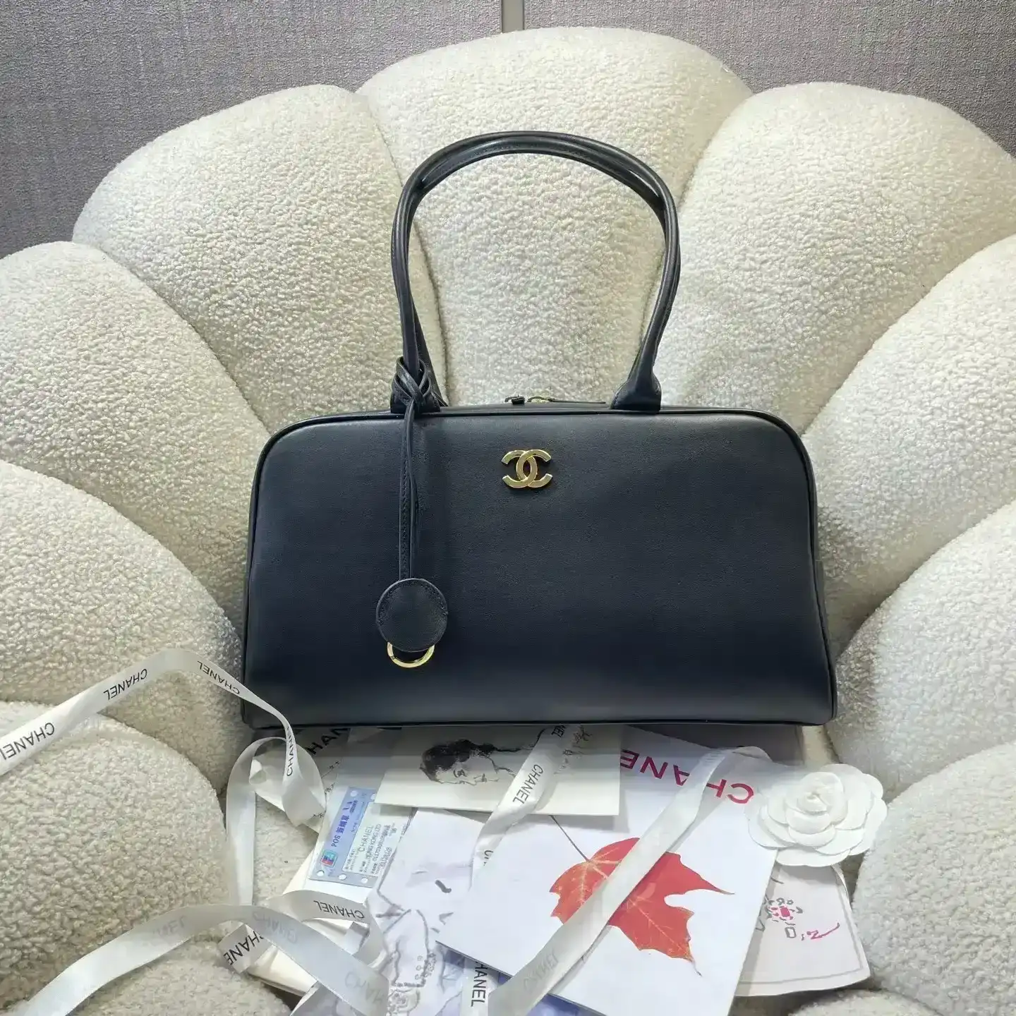 Chanel Quilted Leather Top Handle Bag product photo from LabelPicks