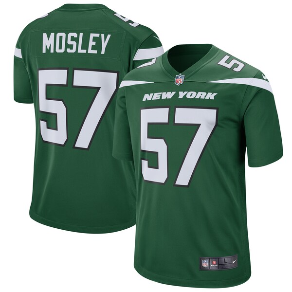 C.J. Mosley New York Jets Nike Game Jersey - Gotham Green/White