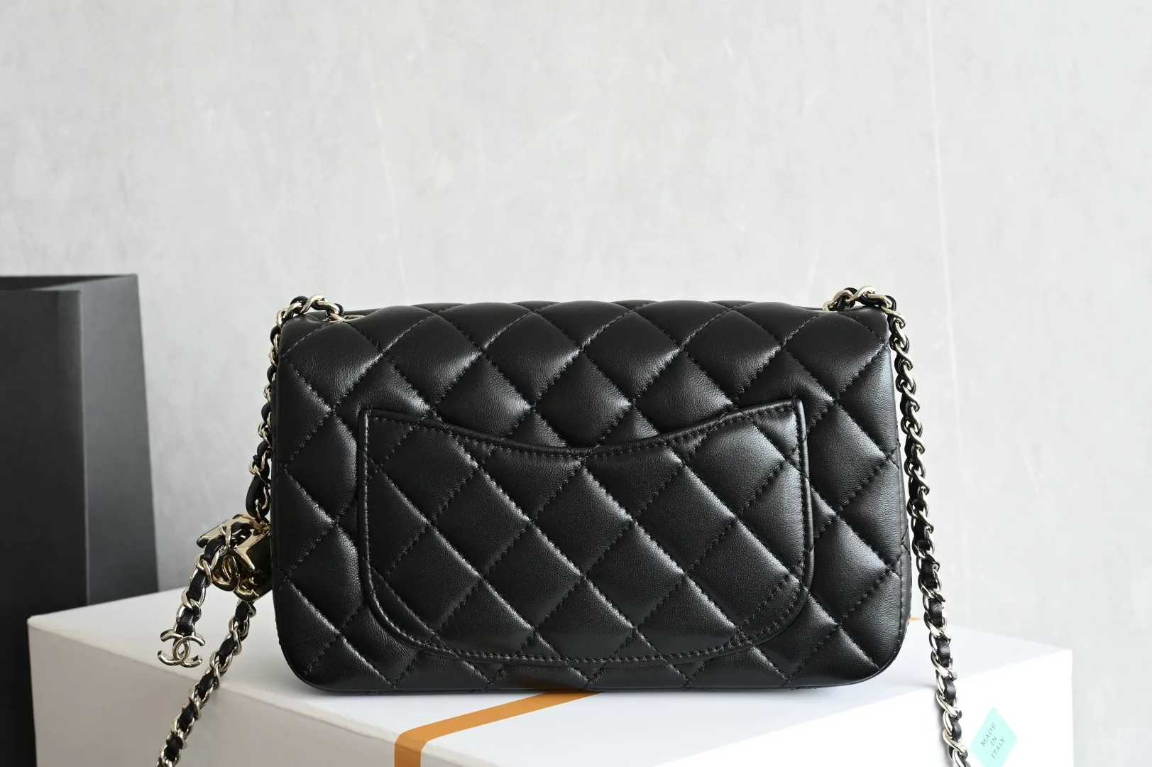 Chanel Black Lambskin Shoulder Bag product photo from LabelPicks