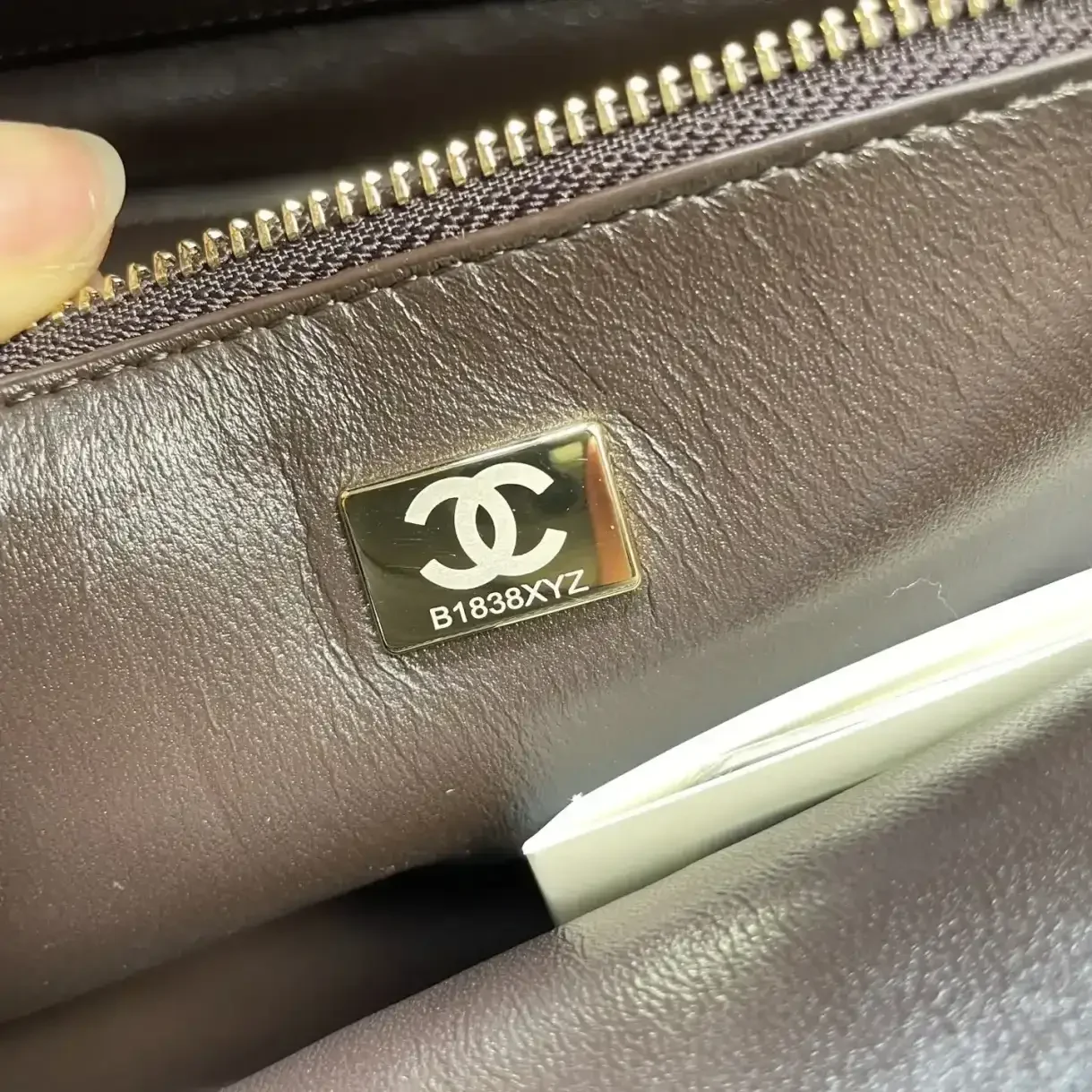 Chanel Classic Flap Brown Grained Leather Tote Bag product photo from LabelPicks