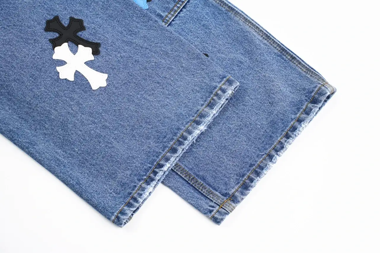 Chrome Hearts Light Blue Cross Patch Carpenter Jeans product photo from LabelPicks